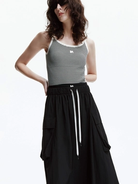 Simple Cut Classic Striped Tank Top