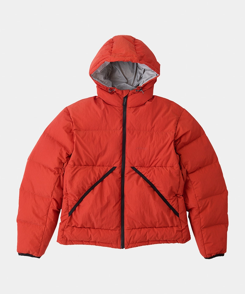 Down Puffer Hooded Jacket waterproof construction
