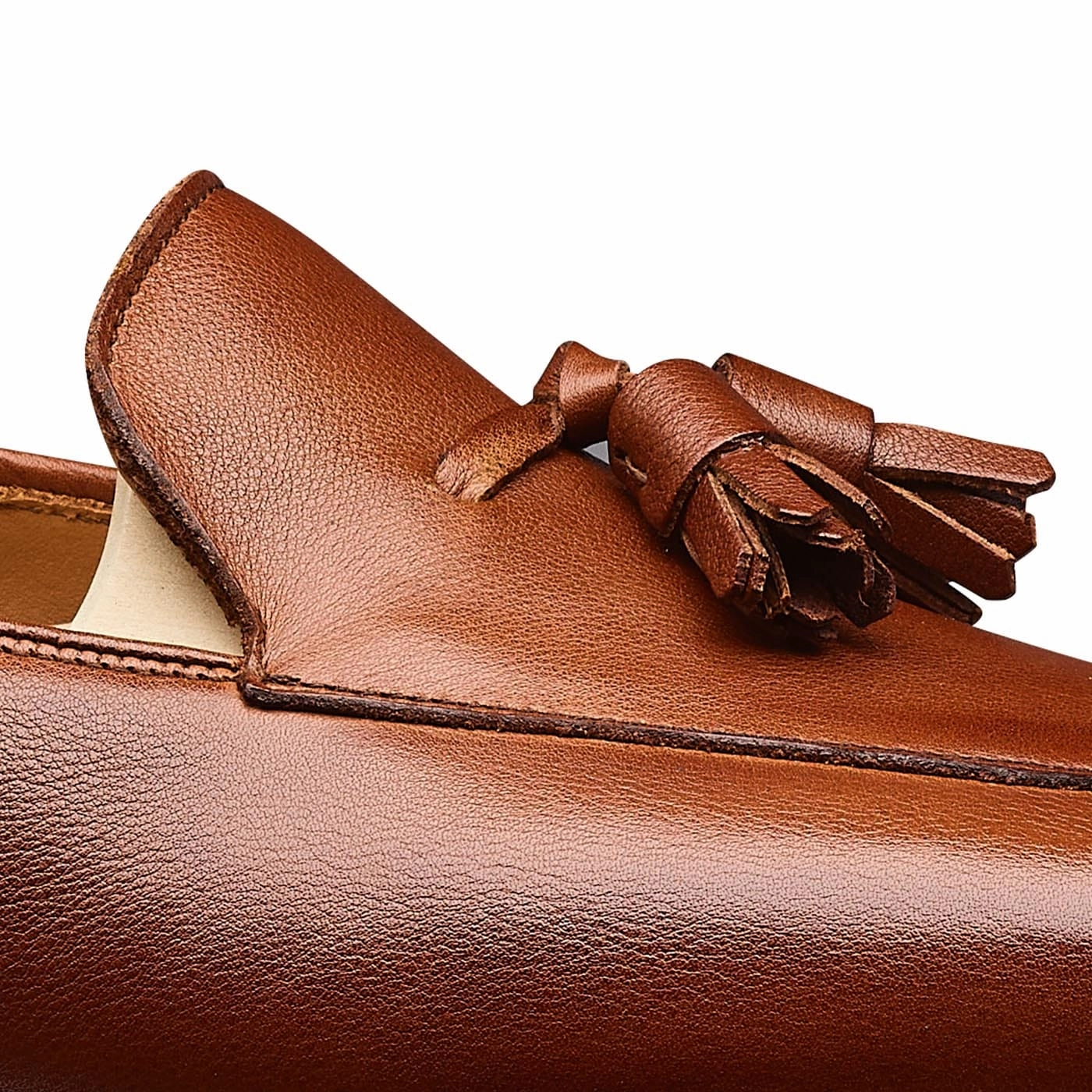 Weekend Walk Antibes Chestnut Milled Calf