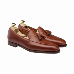 Street Casual Quiet Lane Antibes Chestnut Milled Calf