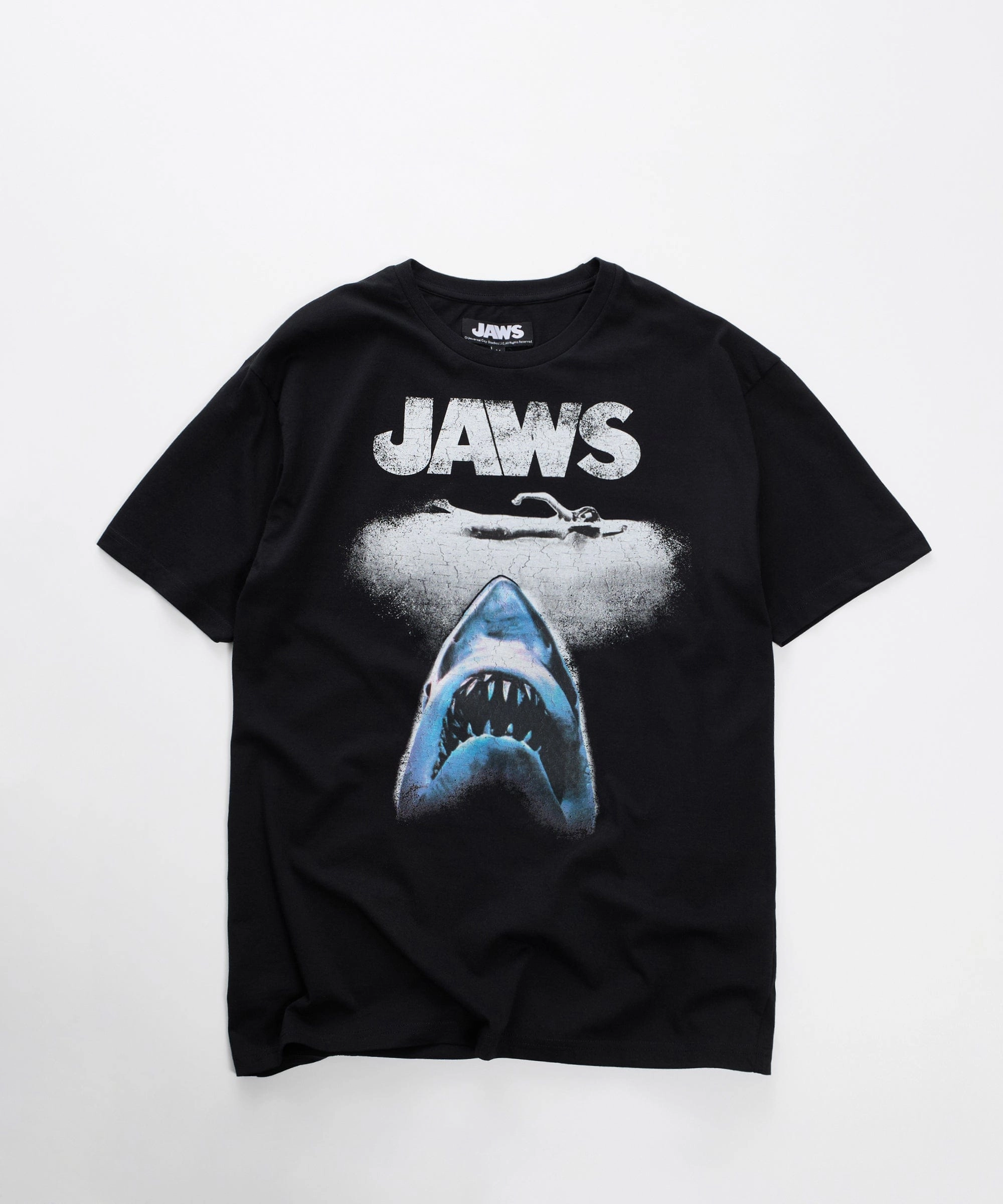 Jaws Short Sleeve Tee - Black Anti Fade Technology