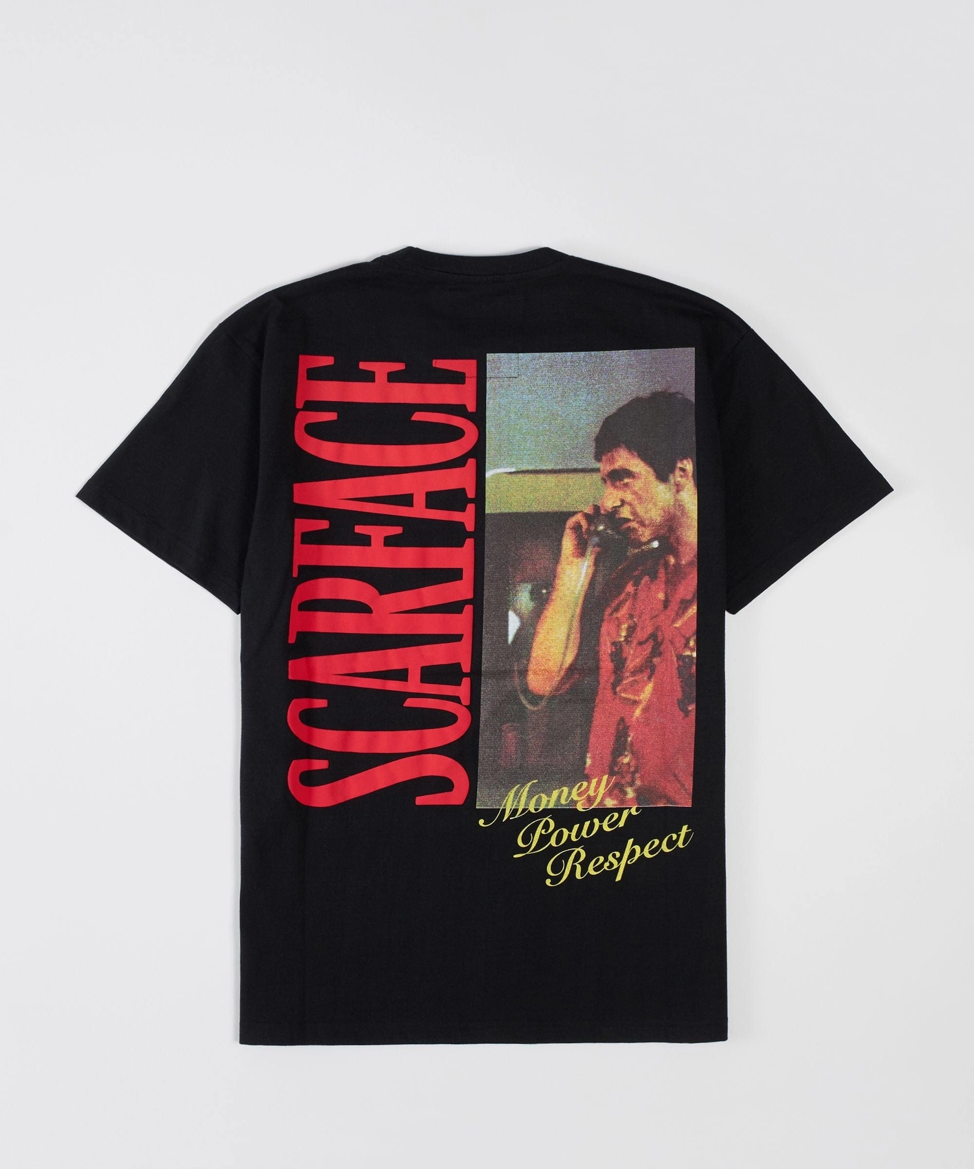 Quick Dry Feature Scarface Power Embroidered Short Sleeve Tee