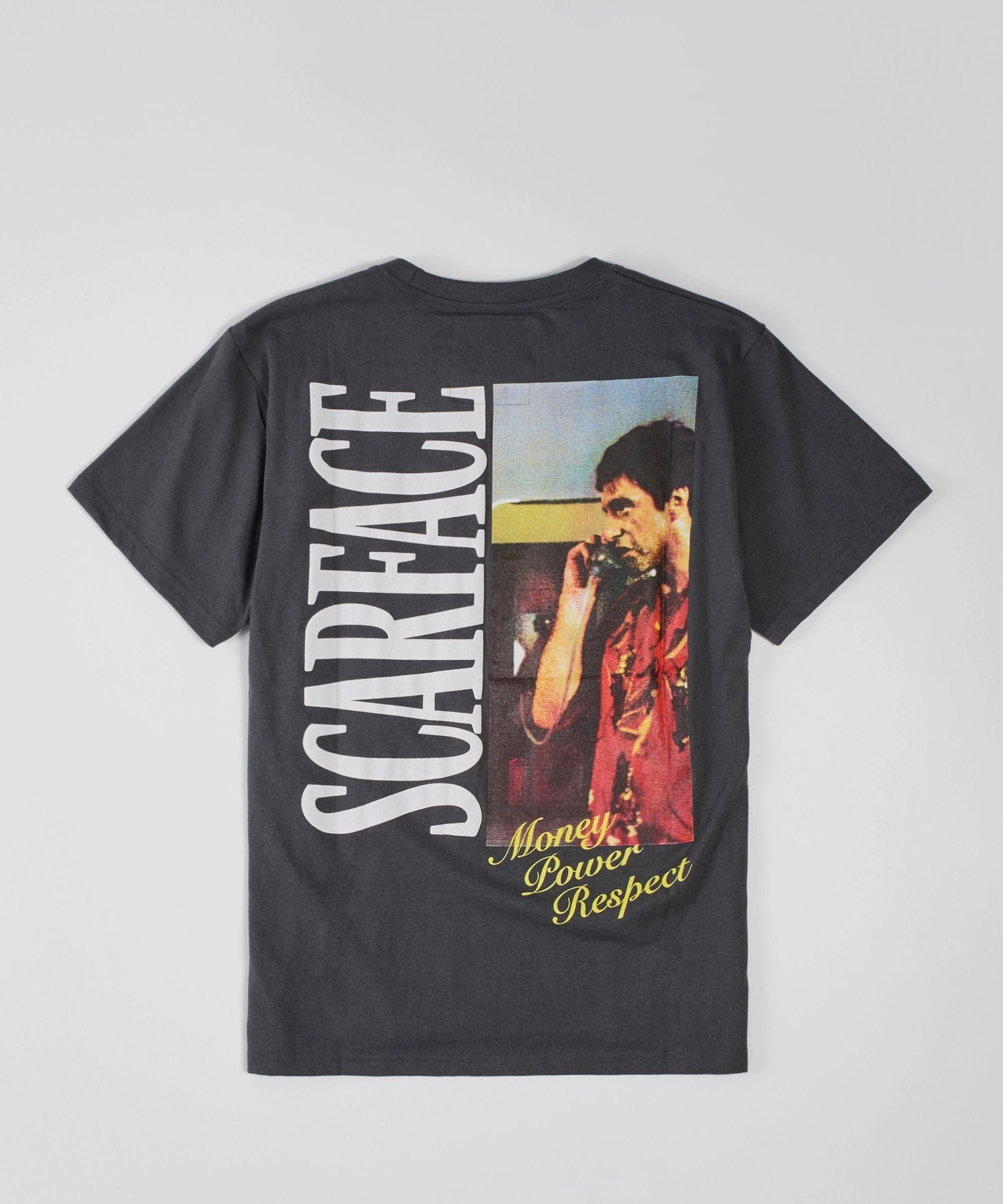 AllDaySoftness MicroPerforated Details Scarface Power Embroidered Short Sleeve Tee
