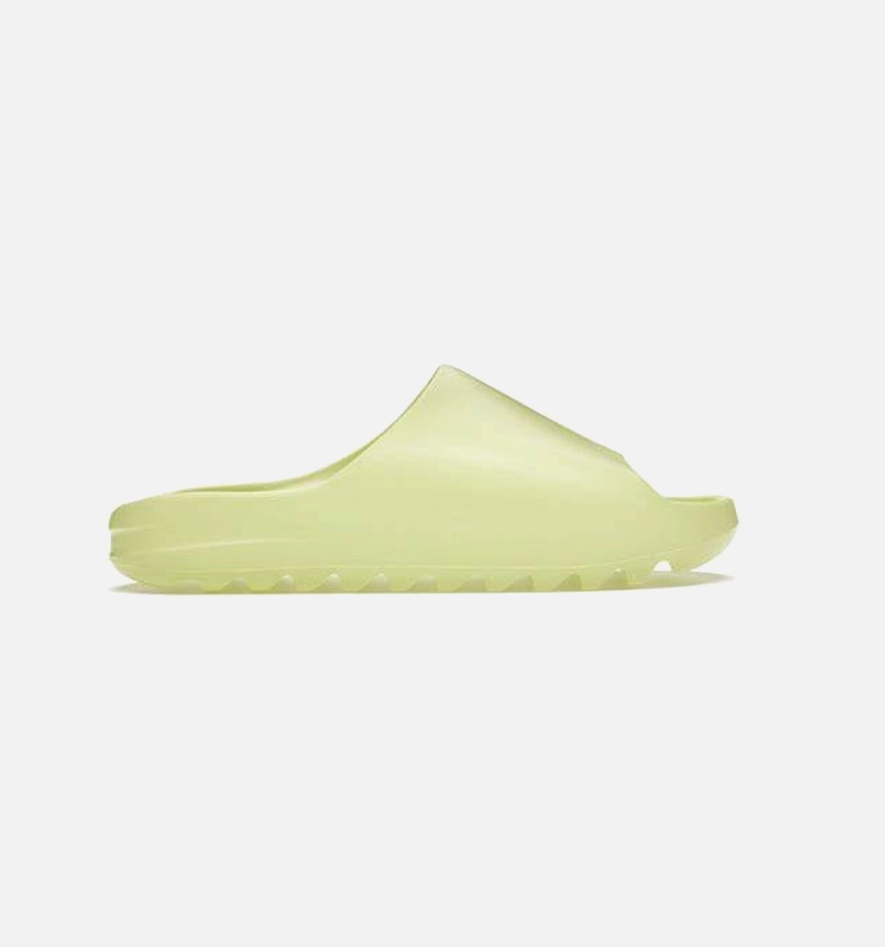No Break In Design Adidas Yeezy Slide Glow Green