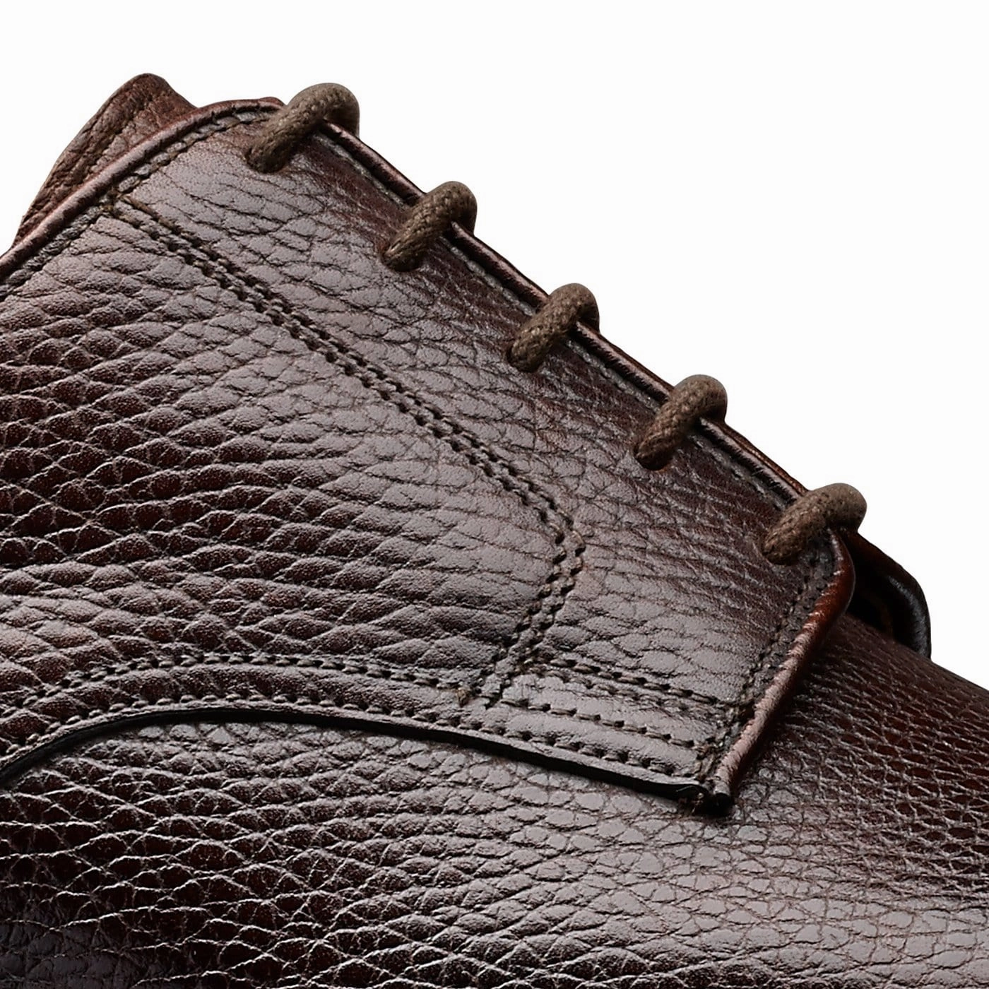Ashdown Dark Brown Country Calf Trendy Detail