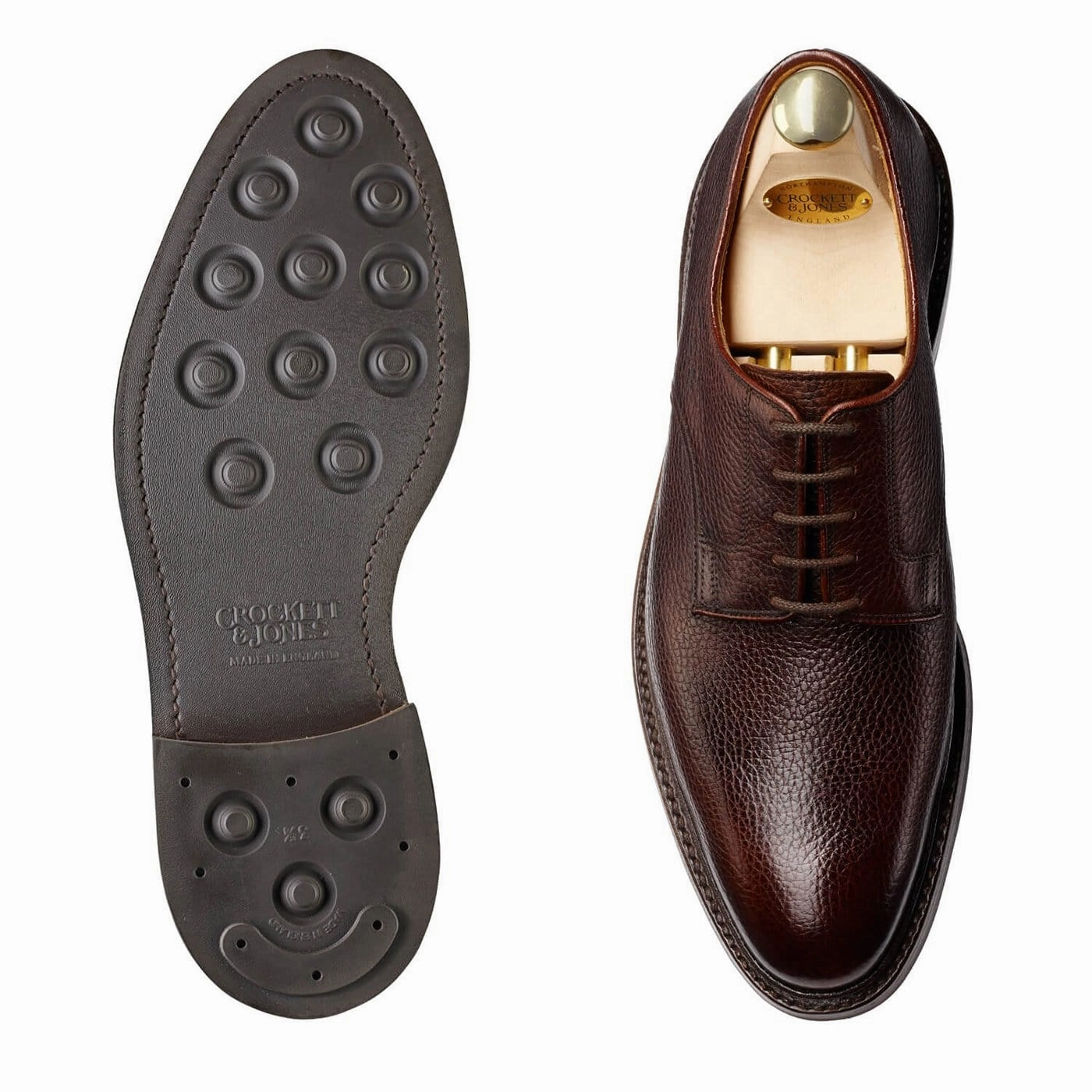 Ashdown Dark Brown Country Calf Urban Smart Choice Polished Step