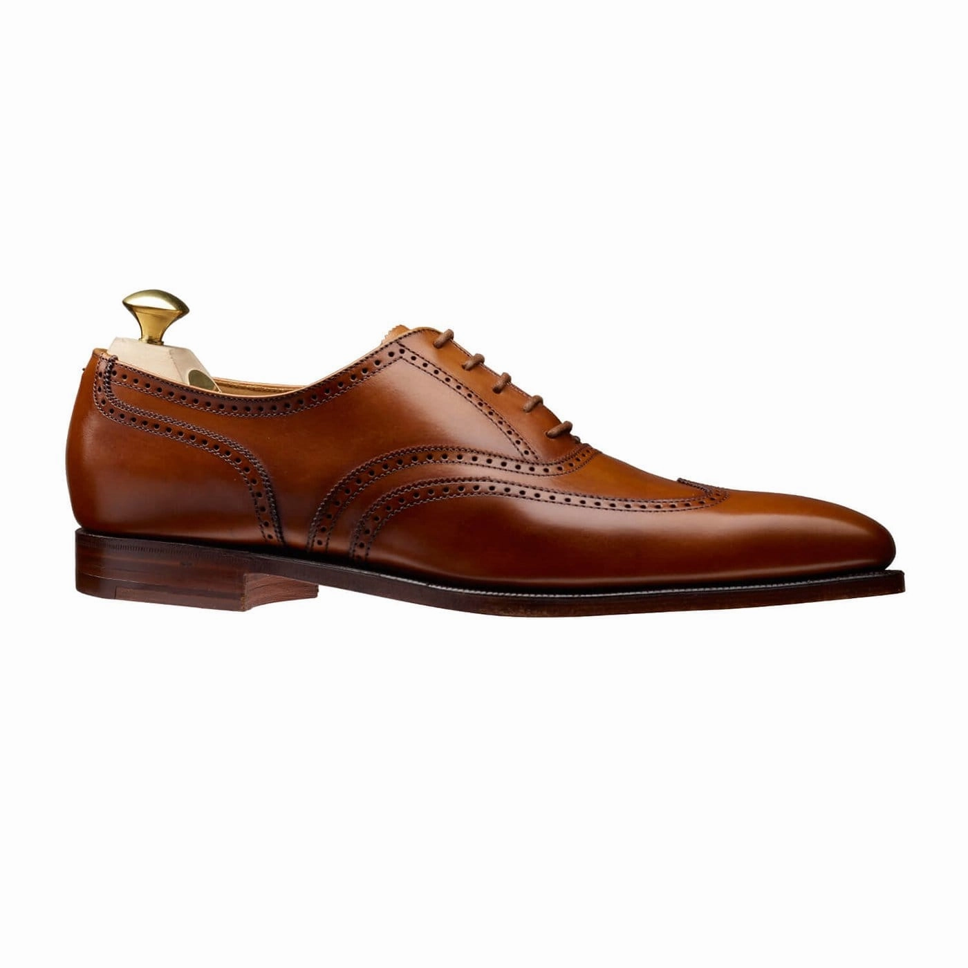 Drummond Tan Burnished Calf College Oxfords