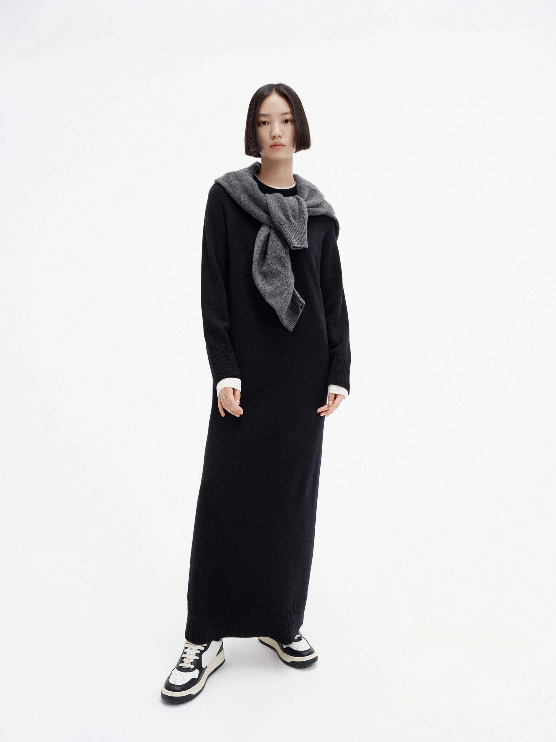 Back Slit Maxi Dress Formal dinner wear