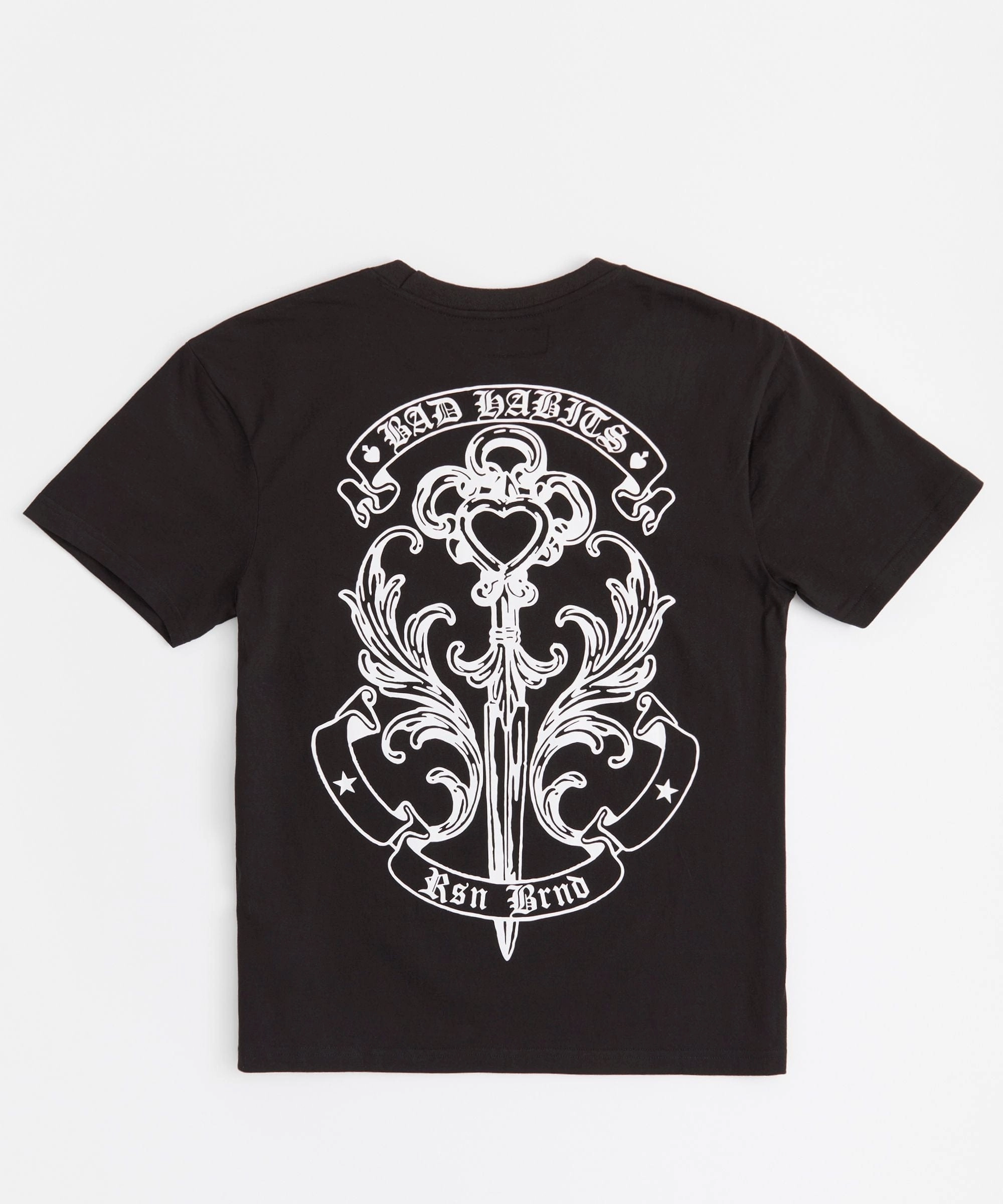 Bad Habits Short Sleeve Tee Quick Access Zipper