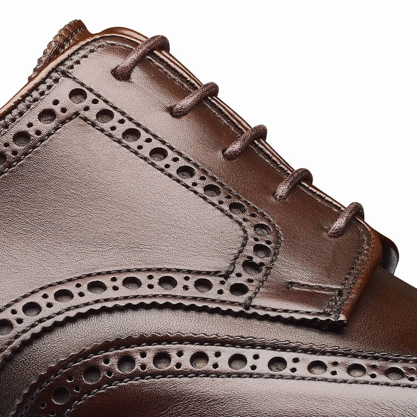 Pembroke Dark Brown Wax Calf Understated Charm