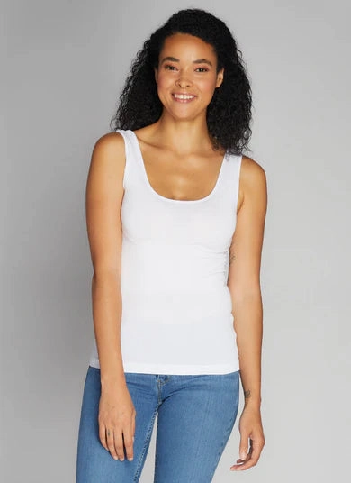 Bamboo Short Tank NonChafing Fabric NoSlip Grip