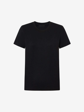Basic Black Cotton T-shirt Comfortable All Day Wear