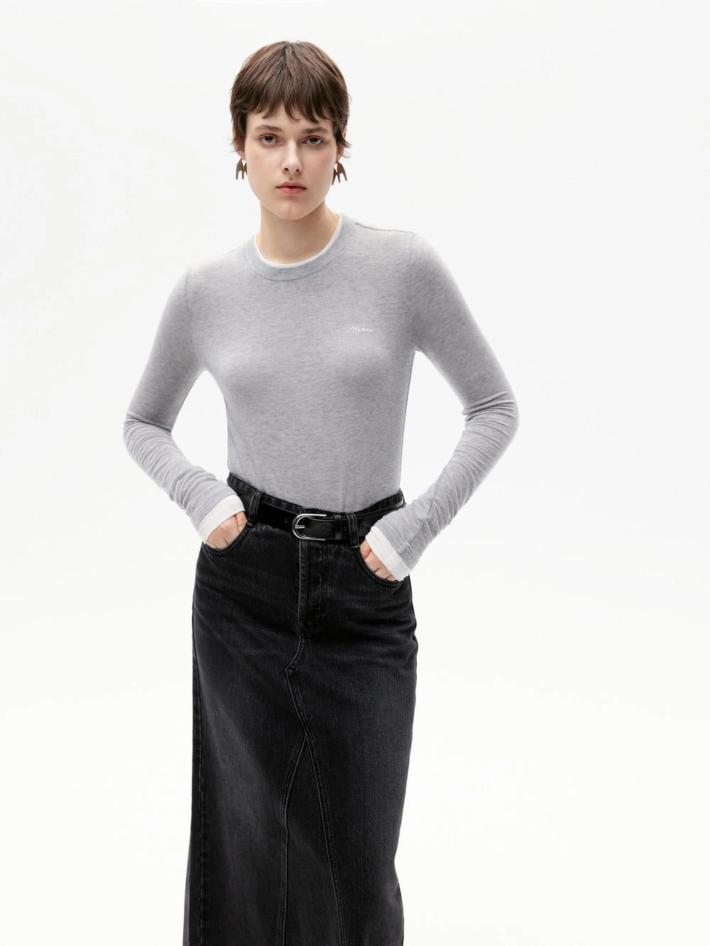 Basic Long Sleeve T-shirt Functional Wearable