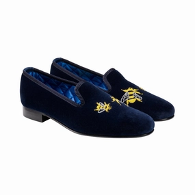 Bees Navy Velvet Light sandals Multi Purpose