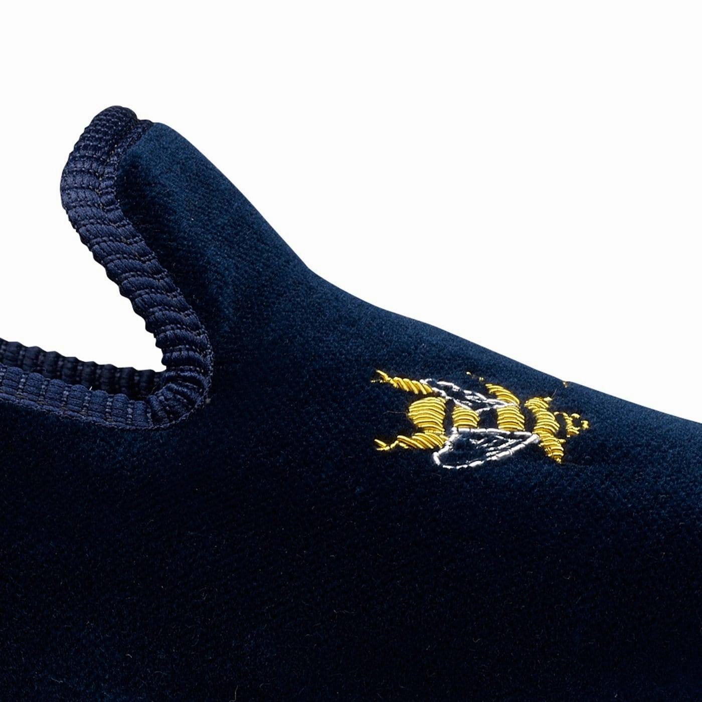 Bees Navy Velvet Comfortable Relax Fit Instant Relaxation