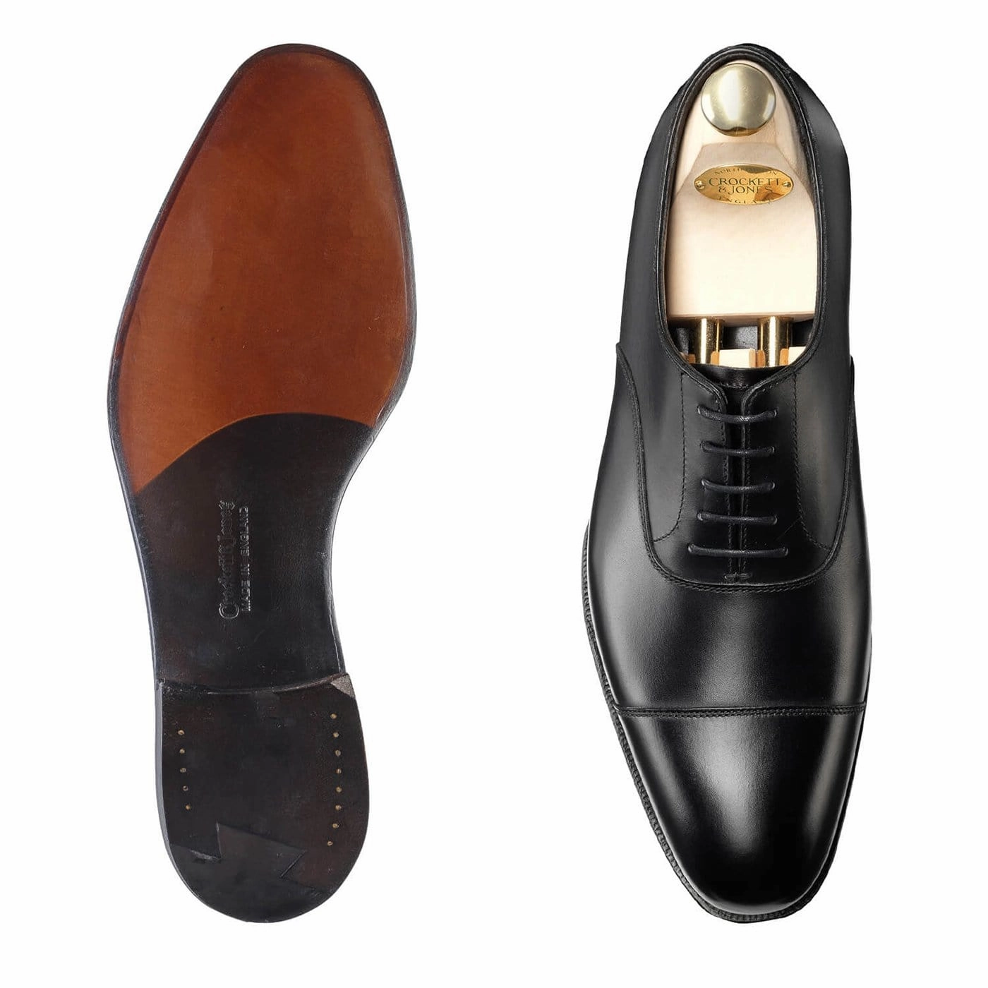 Audley Black Calf Leather Dress Lace-ups