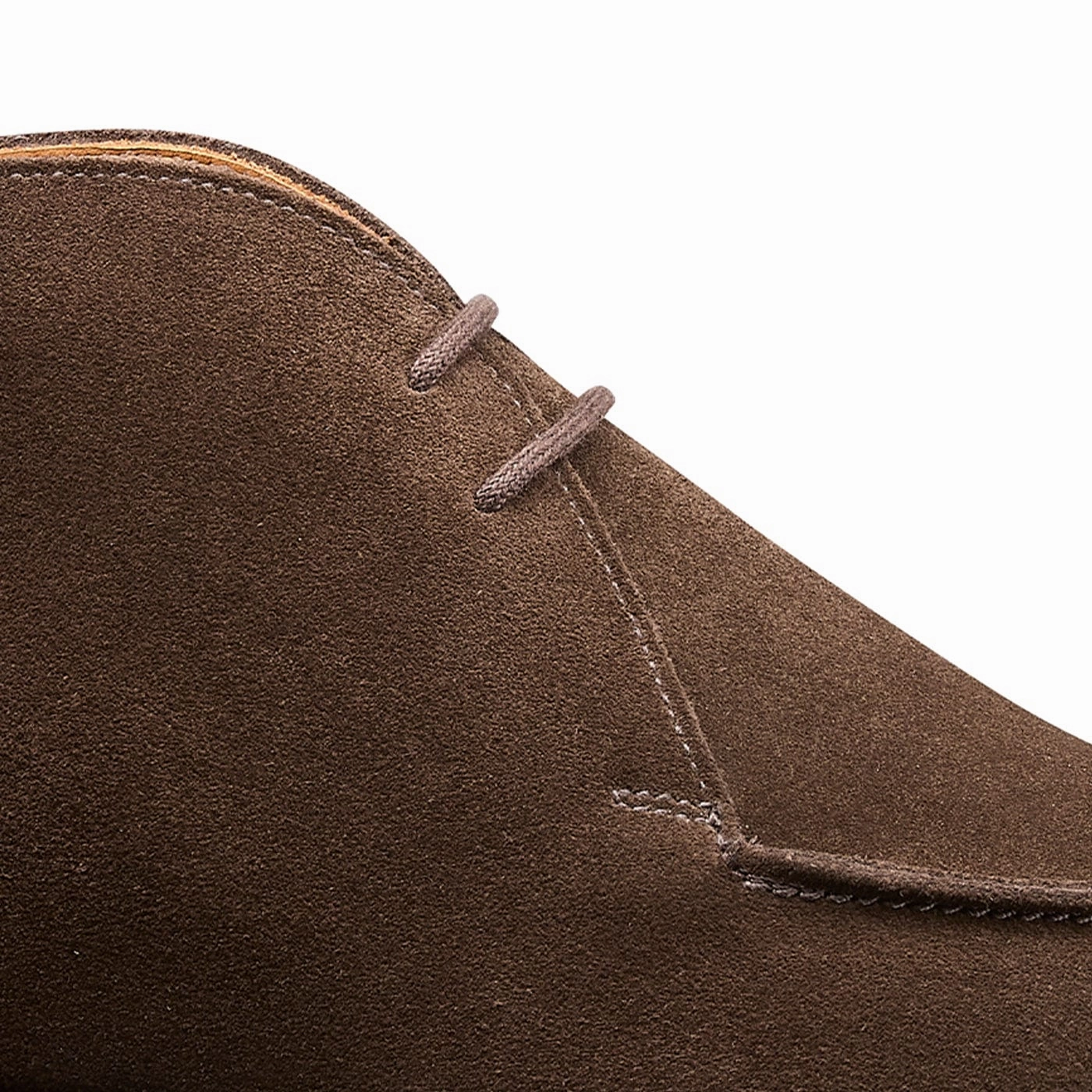 High-performance Bibury Dark Brown Suede