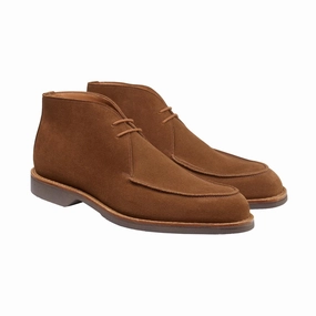 Silver Glow Bibury Snuff Suede