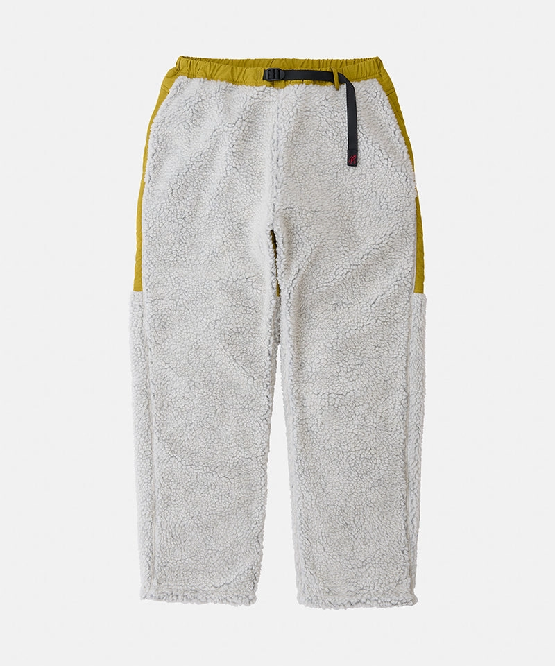 Layered Style Nylon Sherpa Pant
