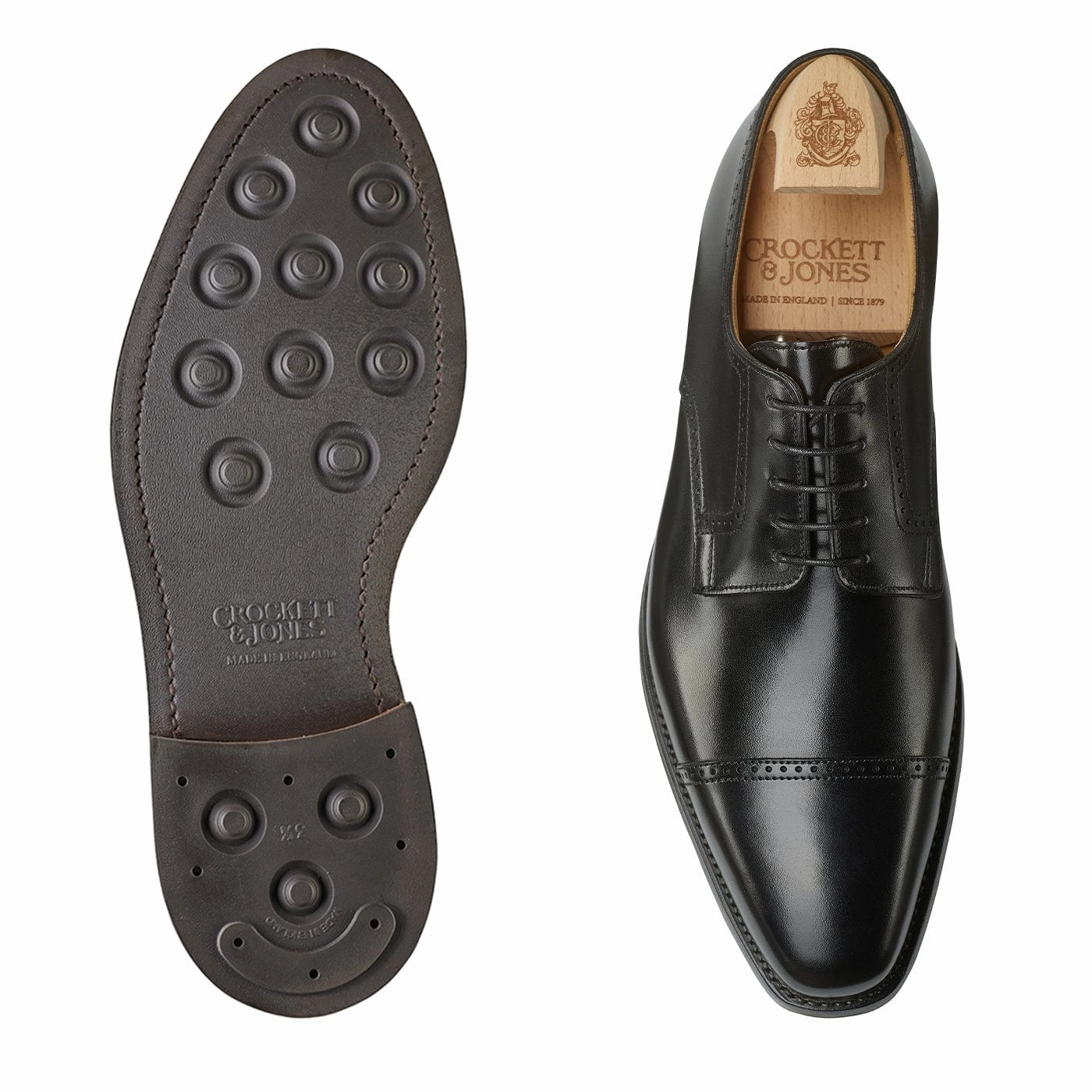 Salisbury Black Calf Fashionable Look
