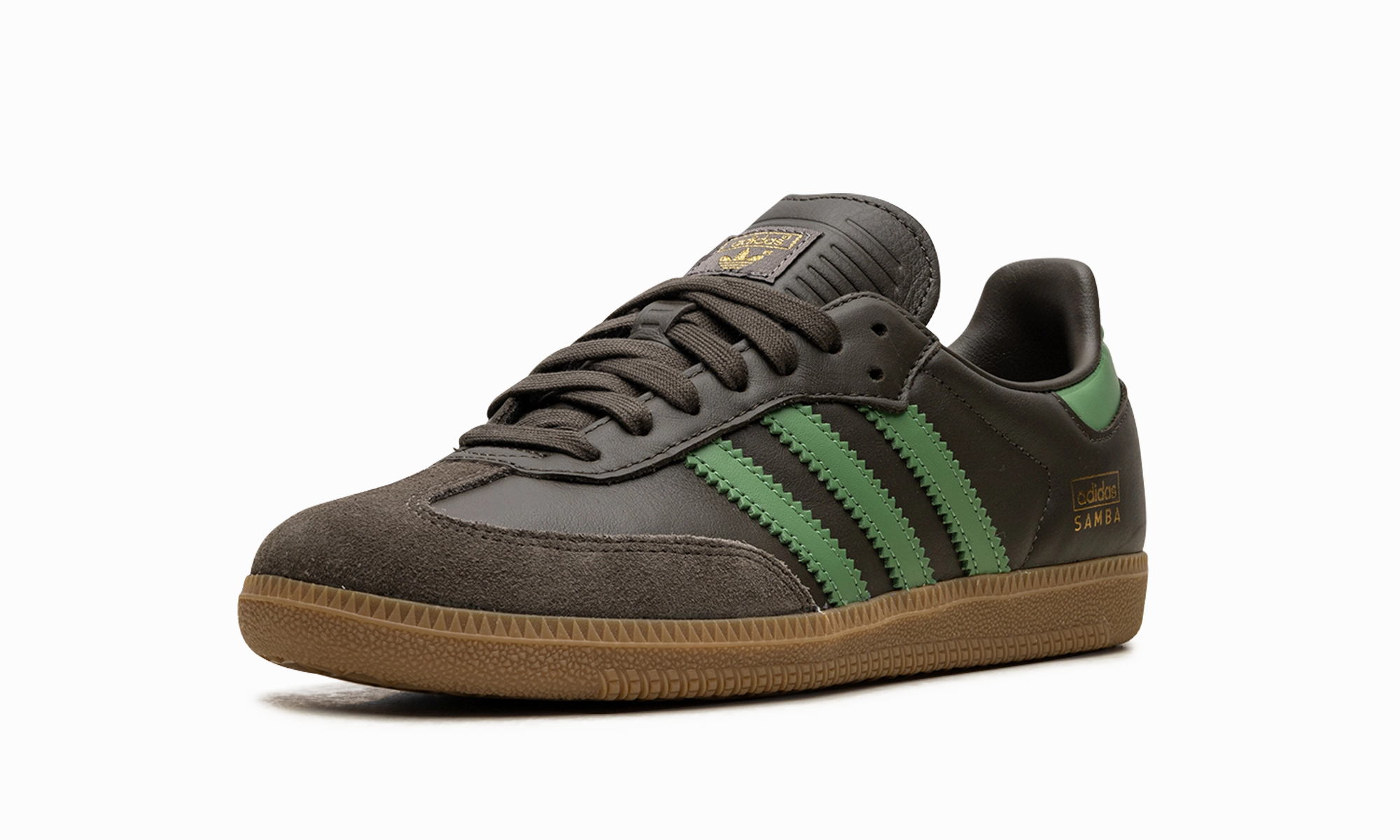 SAMBA OG "Green and Brown" Lightweight Walking Shoes Well Built