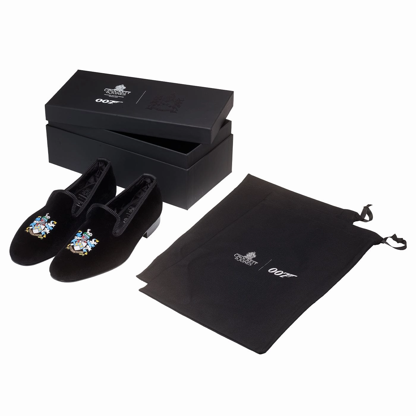 Anti Slip Coating SyntheticUpper Bond Coat of Arms Black Velvet