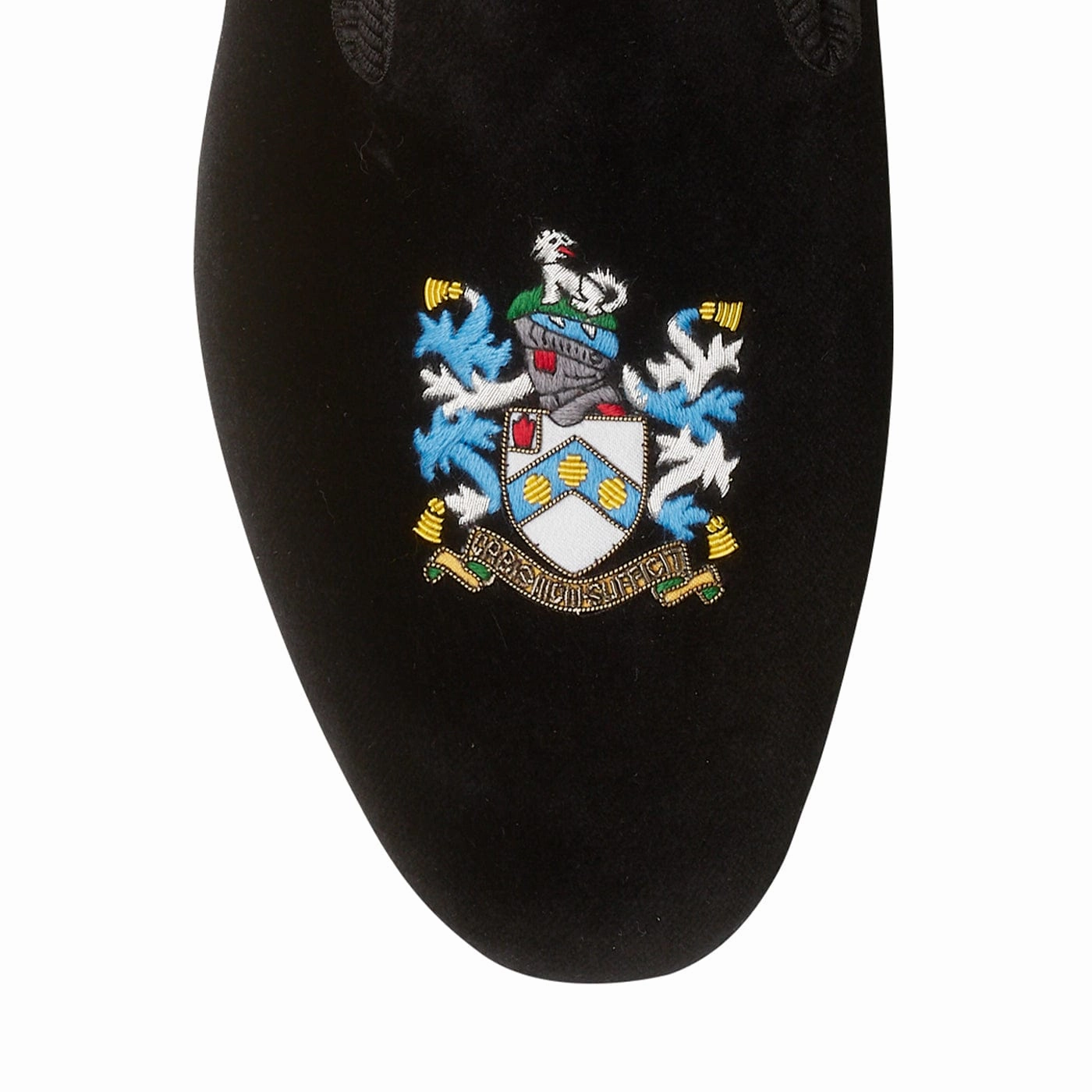 Comfort Memory Foam Bond Coat of Arms Black Velvet