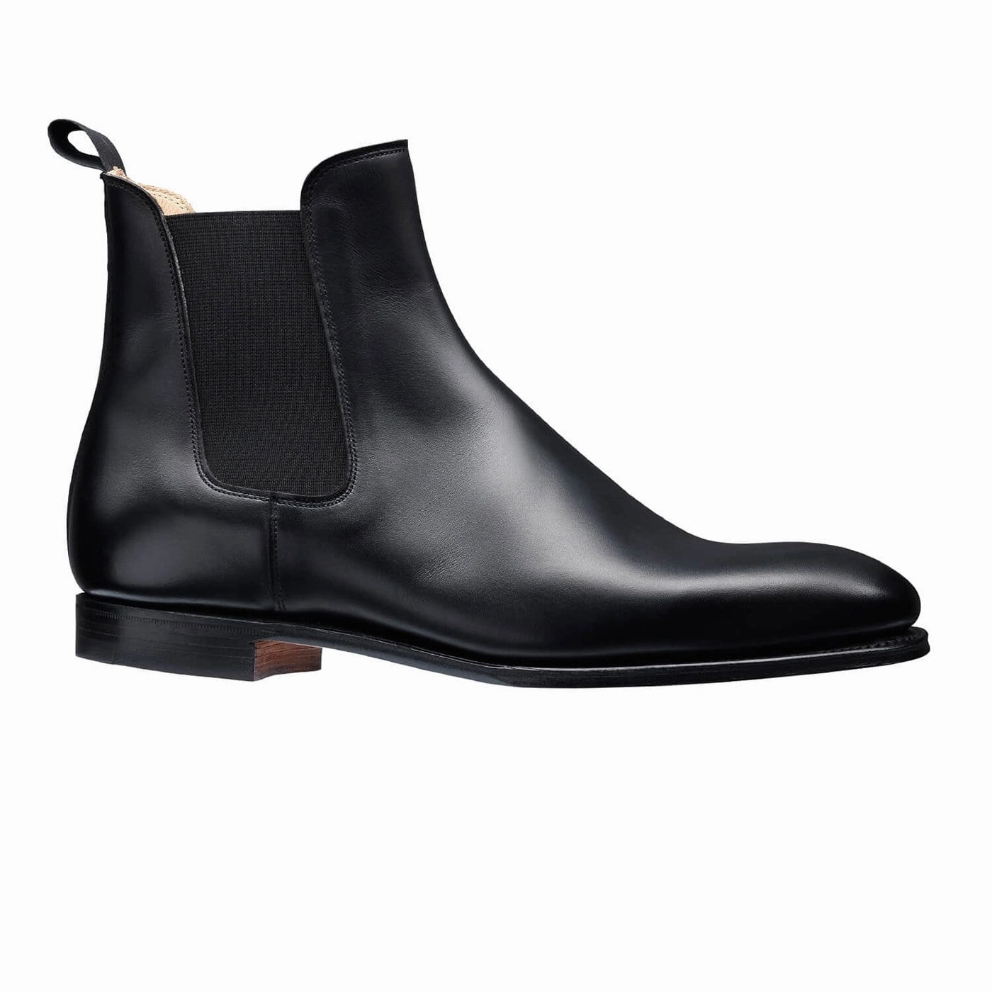 Cushioned Step Snowy Path Modern Utility Bonnie Black Calf