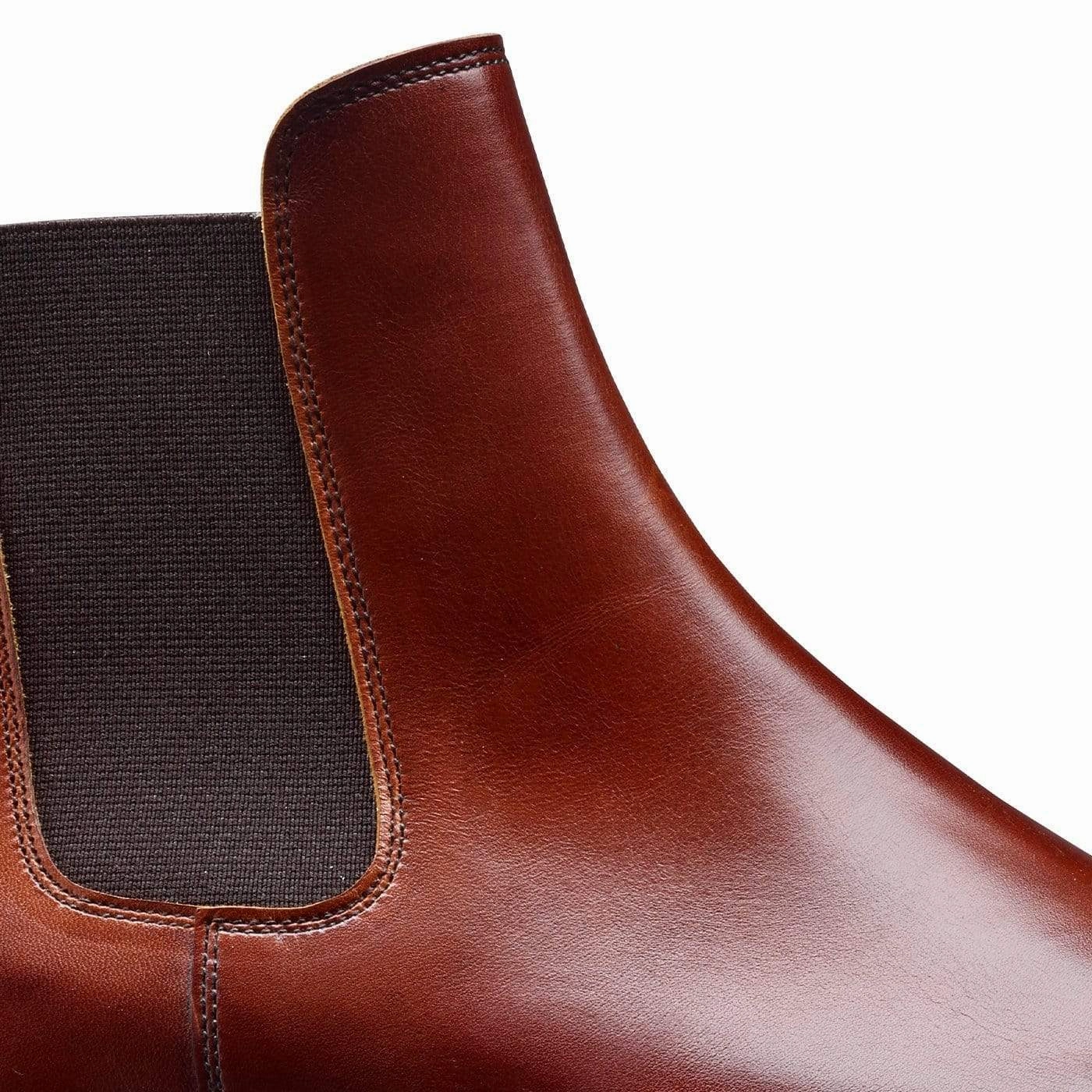 couple wear Bonnie Chestnut Calf