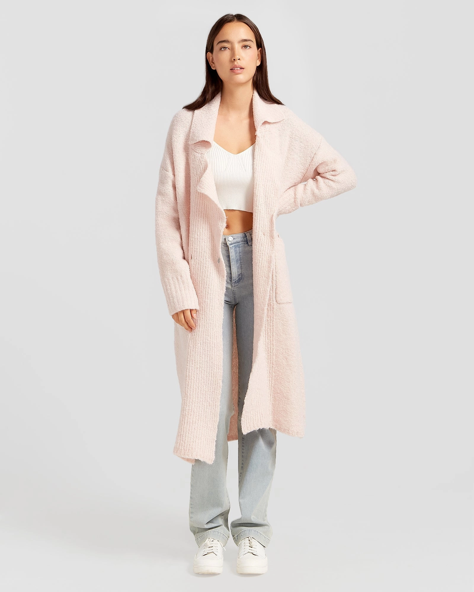 Born To Run Sustainable Sweater Coat Comfortable Layer Functional Fashion