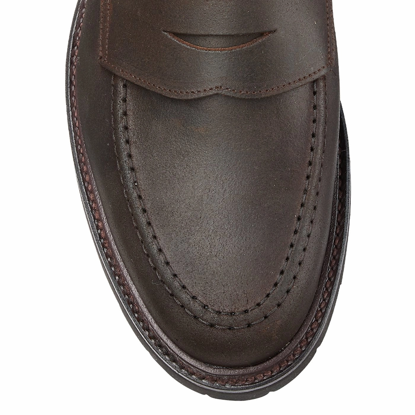 Boston 2 Dark Brown Rough-Out Suede french chic Market Walk