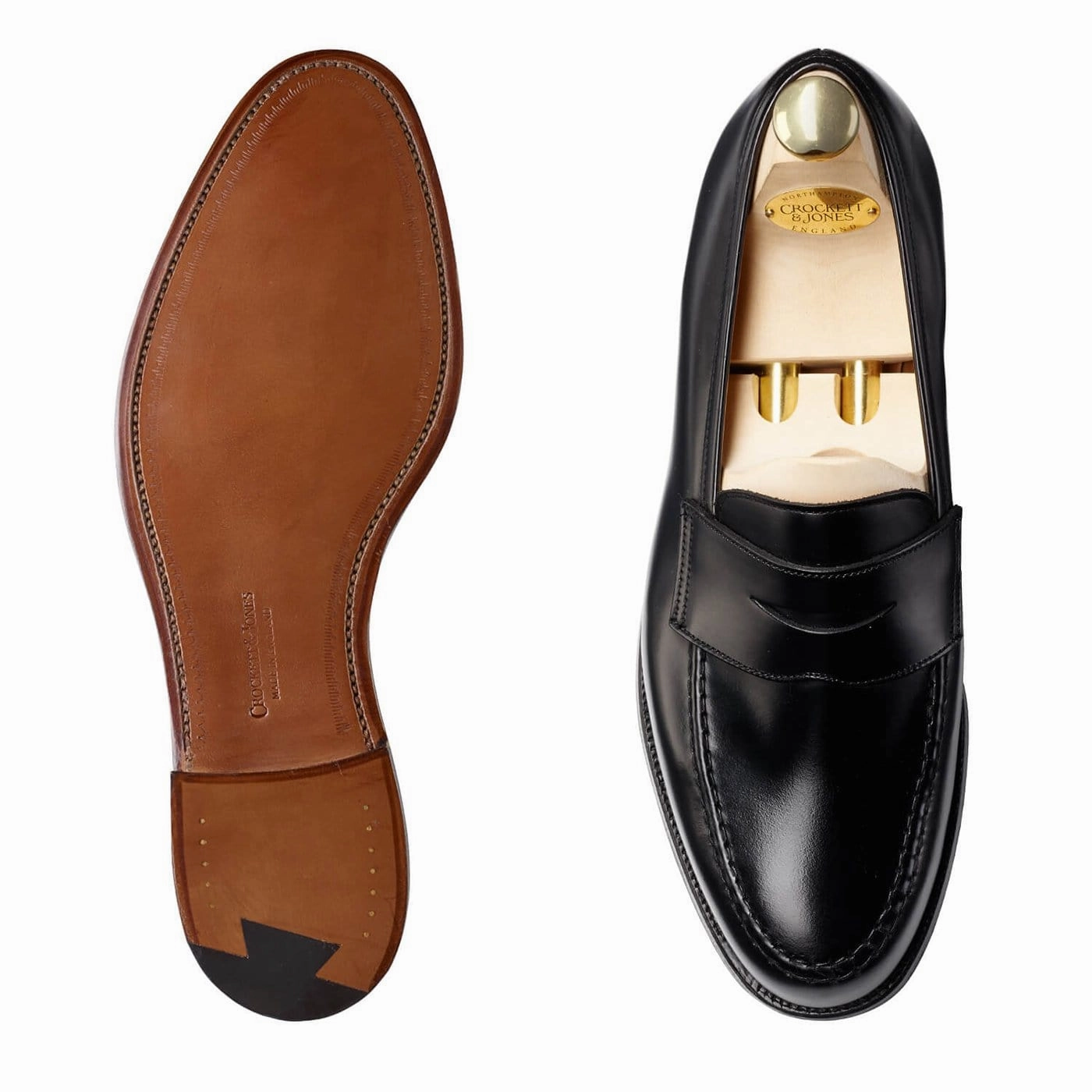 Boston Black Cavalry Calf Foot Clear