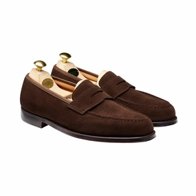 Boston Dark Brown Suede Sole Safe