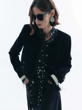 Comfy Fit Anti Slip Interior Boxy Fit Cotton Jacket