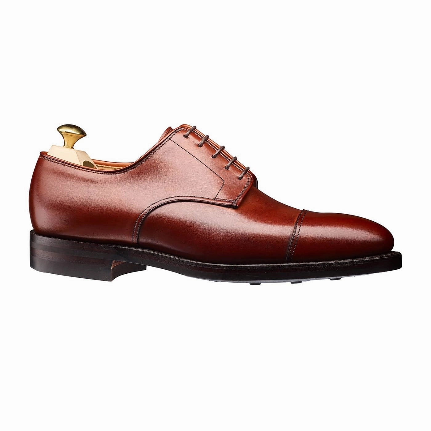 Bradford Chestnut Burnished Calf Refined Sharp Look
