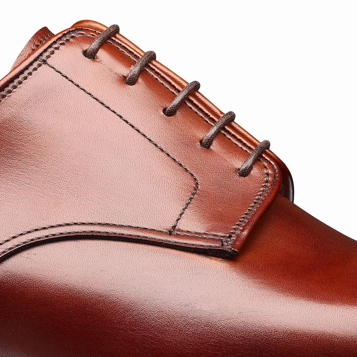 Bradford Chestnut Burnished Calf Travel Companion Light Fit