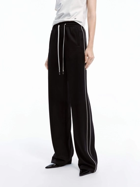 Straight Drawstring Trousers Anti Bacterial Treatment