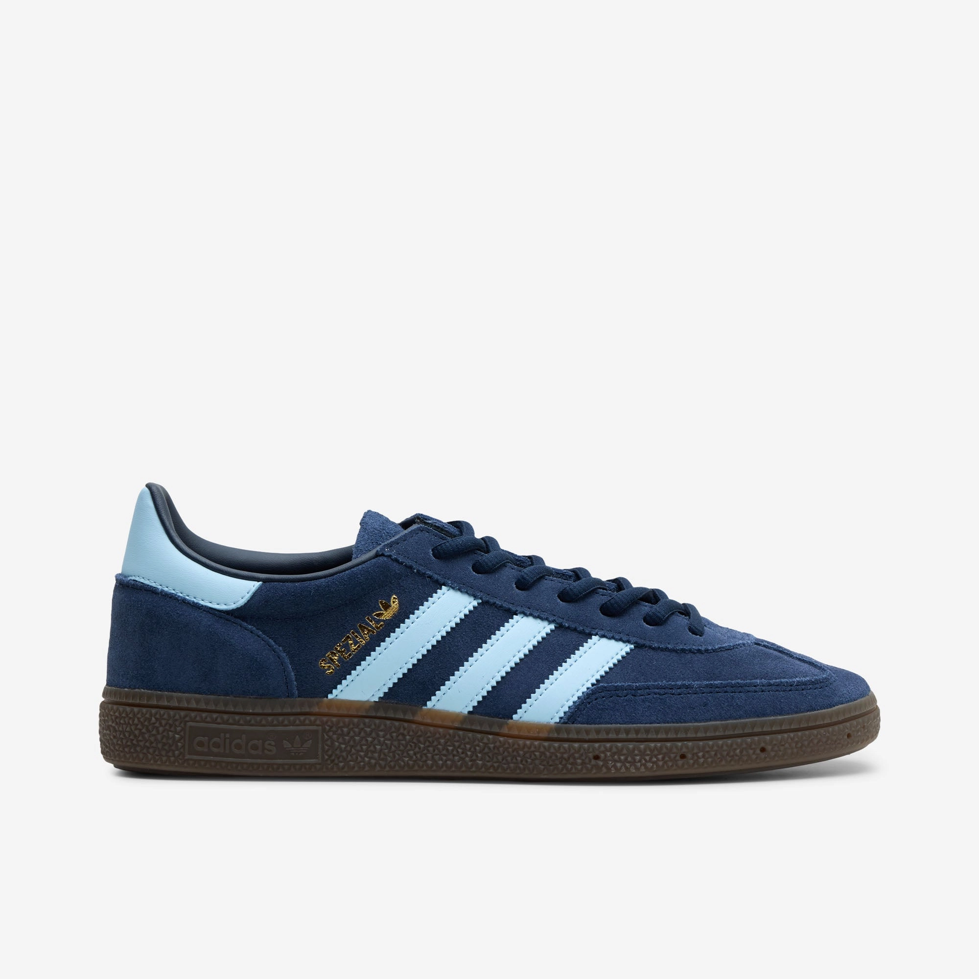 adidas Originals Handball Spezial Collegiate Navy / Clear Sky - Gum Water Resistant Knit Casual Day