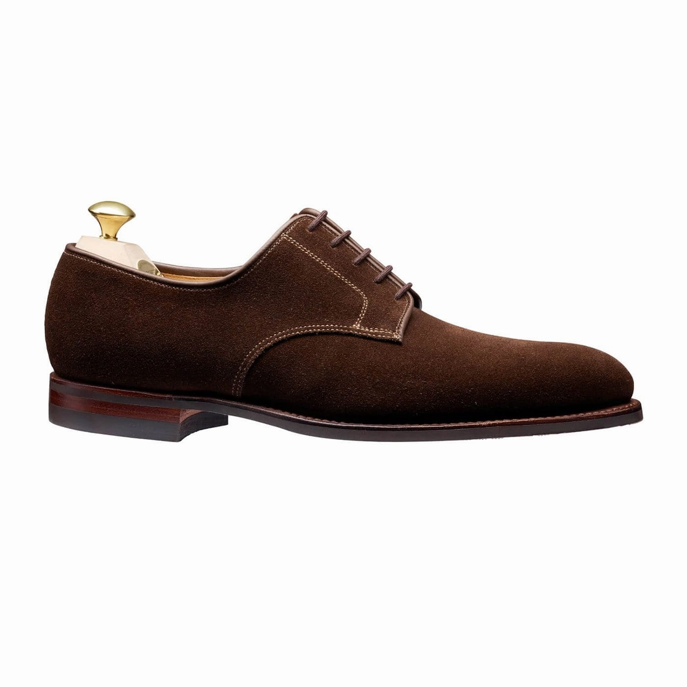Lightweight Material Bristol 3 Dark Brown Suede