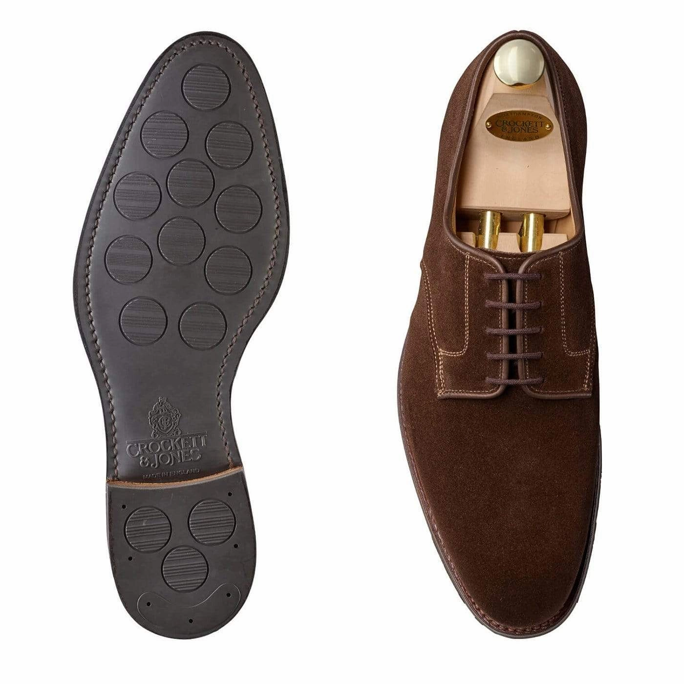 Comfort Lining Trail Runner Contoured Footbed Bristol 3 Dark Brown Suede