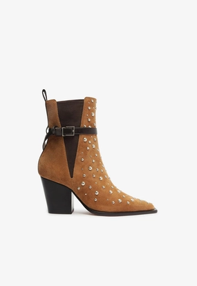 Kelsey Suede Bootie Stylish Design