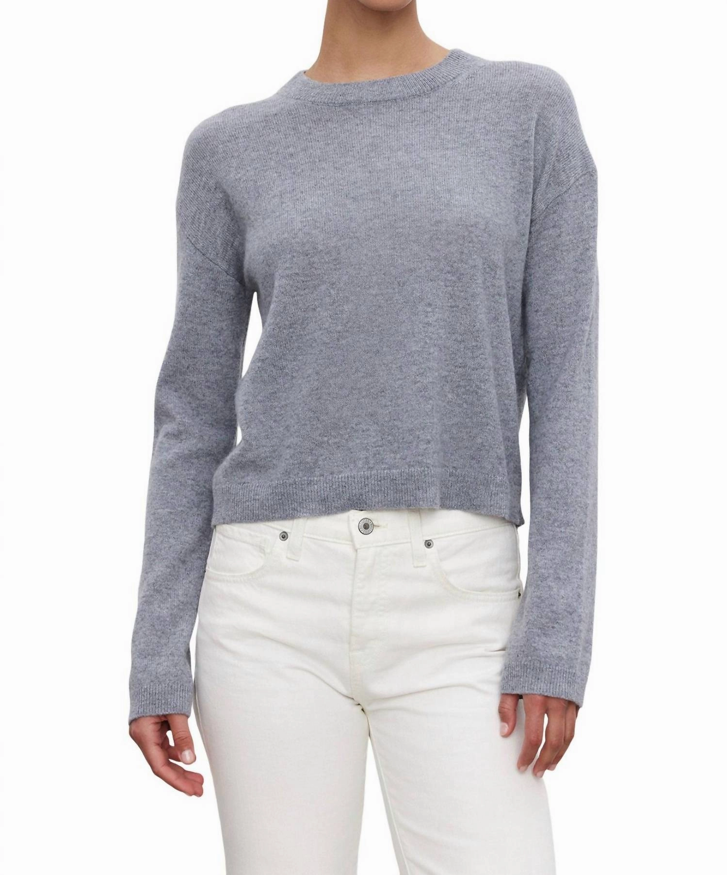 Brooklyn Sweater In Heather Gray Cold Season Wear