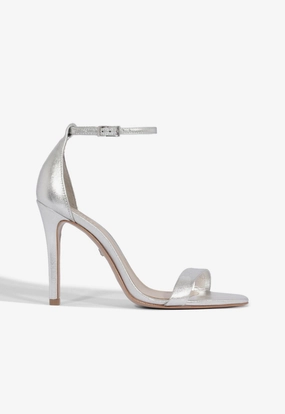 Knotted Straps Weather Easy Cadey-Lee Metallic Sandal