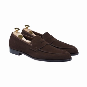 Step Guard Cadogan Dark Brown Calf Suede