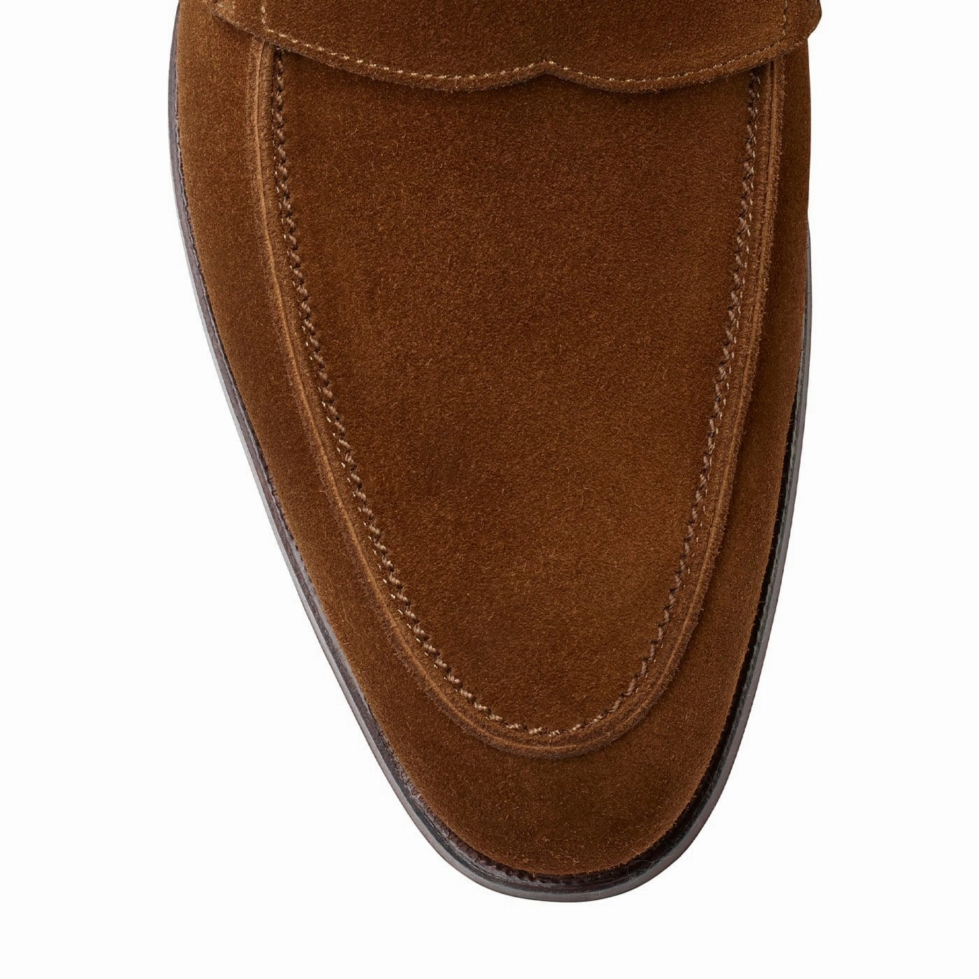 Open Step Cadogan Tobacco Calf Suede