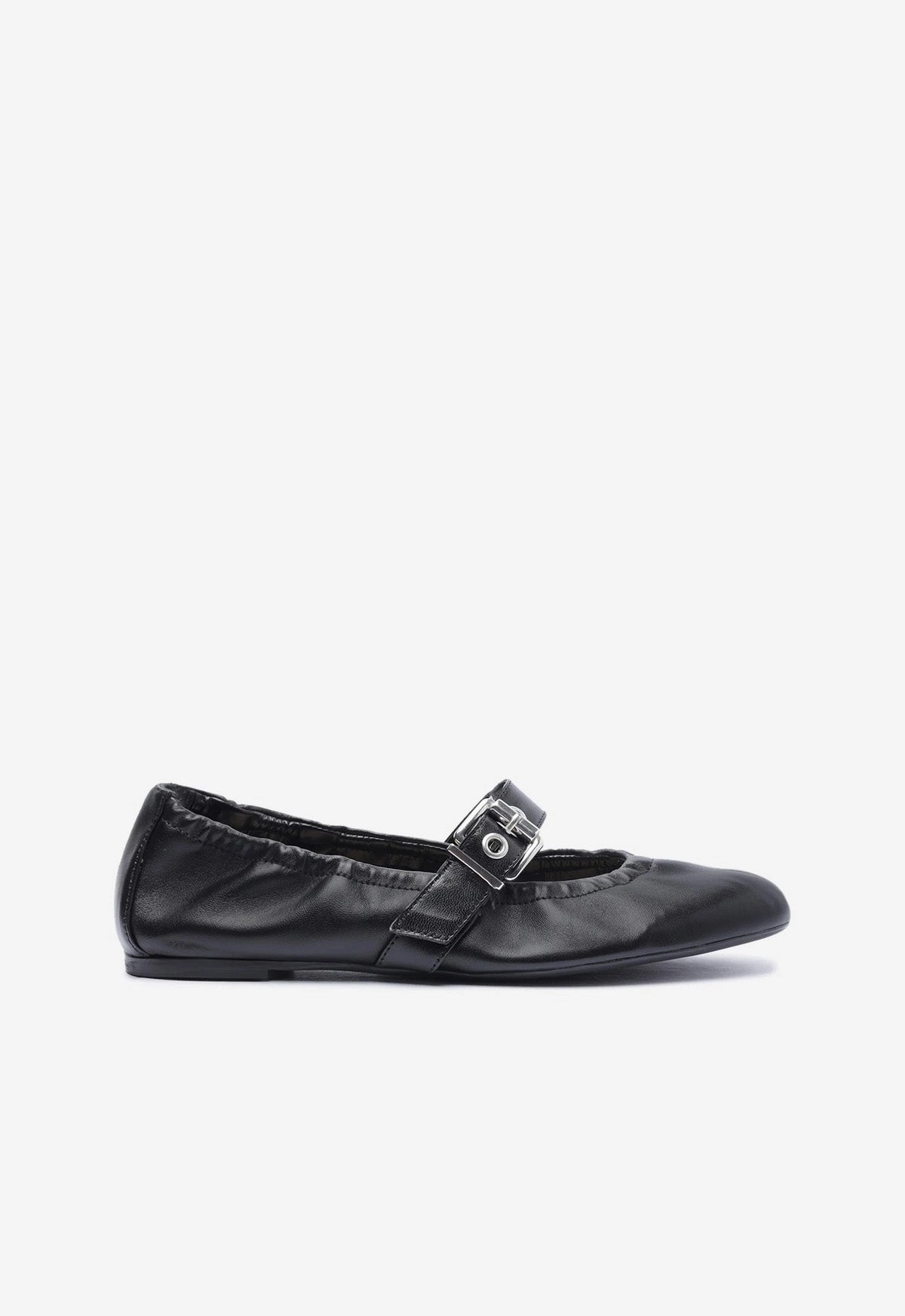 Calita Nappa Leather Flat rubber Peak View