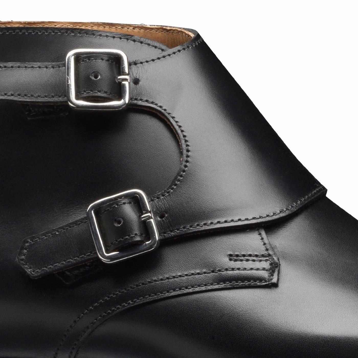 Camberley Black Calf Frost Season High Quality Leather