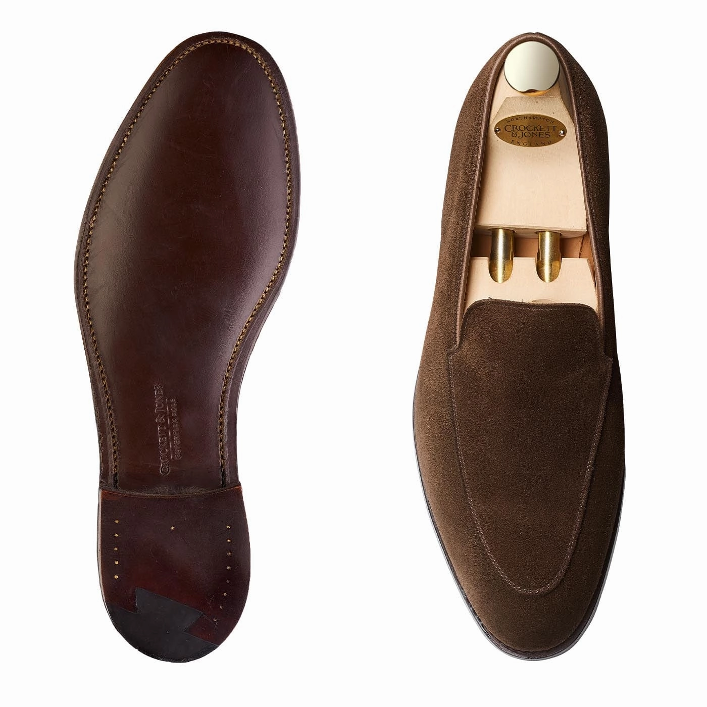 Move Power Cannes Dark Brown Calf Suede