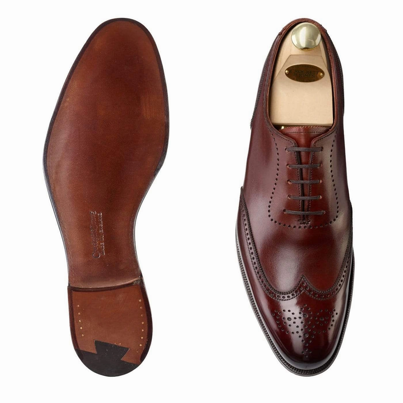 Glossy Layer Presentation Ready Canterbury Chestnut Antique Calf