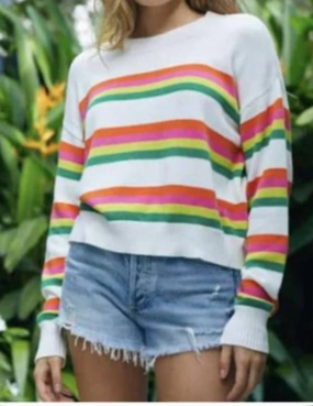 Capri In Multi Stripe Recycled Fiber